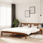 Bedframe Massief Hout Honingbruin 160X200 Cm