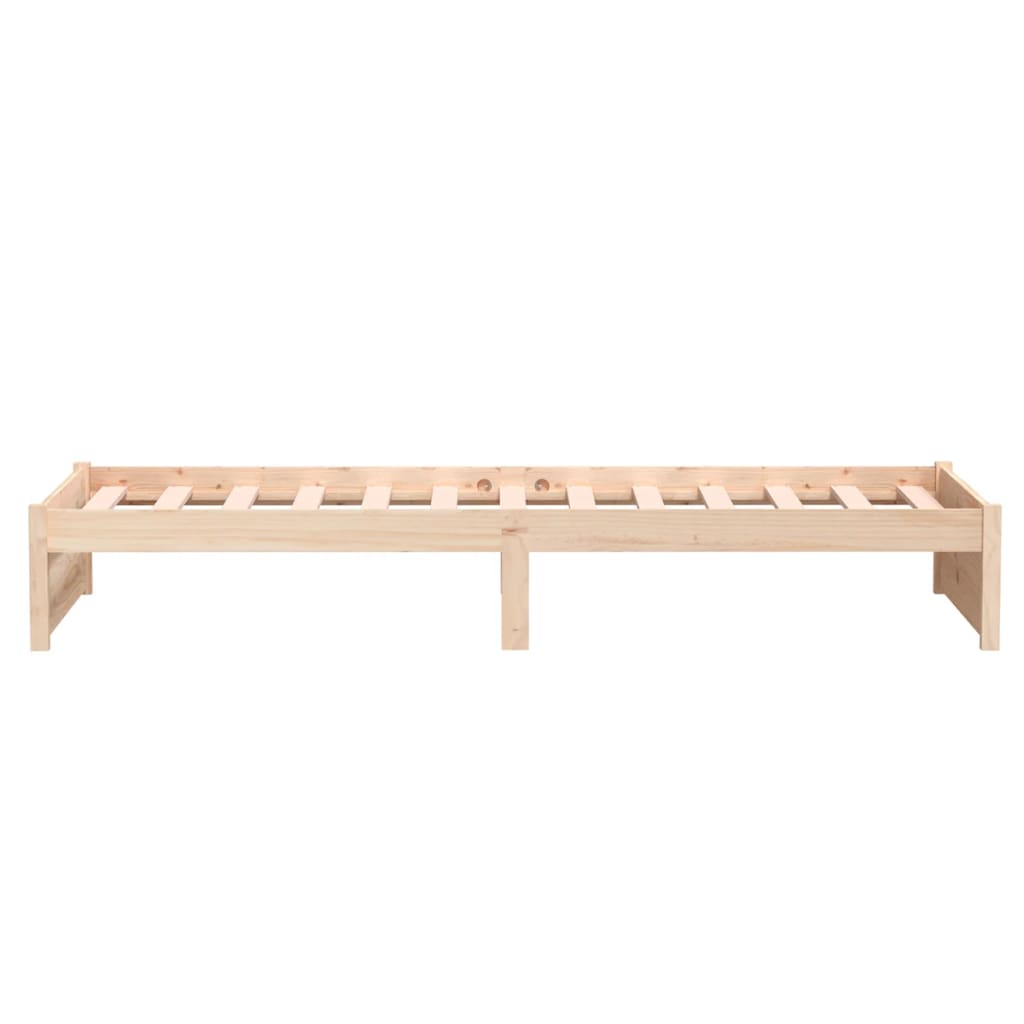 Bedframe Massief Hout 75X190 Cm Small Single