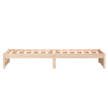 Bedframe Massief Hout 75X190 Cm Small Single