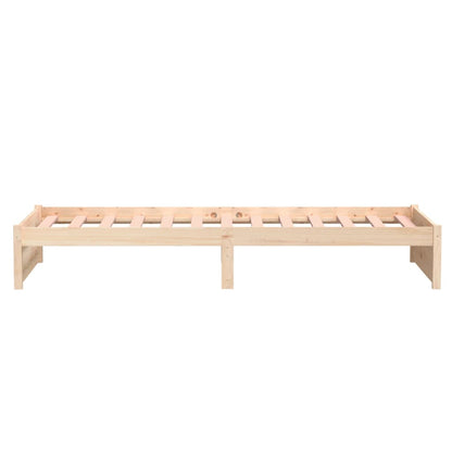 Bedframe Massief Hout 90X190 Cm Single