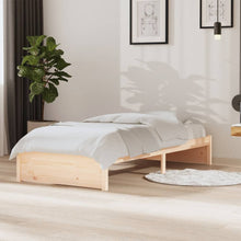 Bedframe Massief Hout 90X190 Cm Single