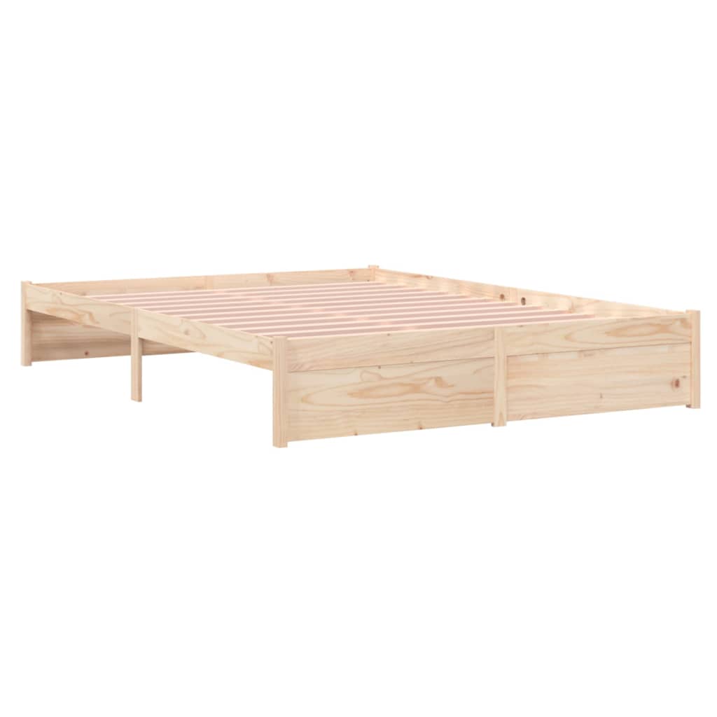 Bedframe Massief Hout 150X200 Cm King Size