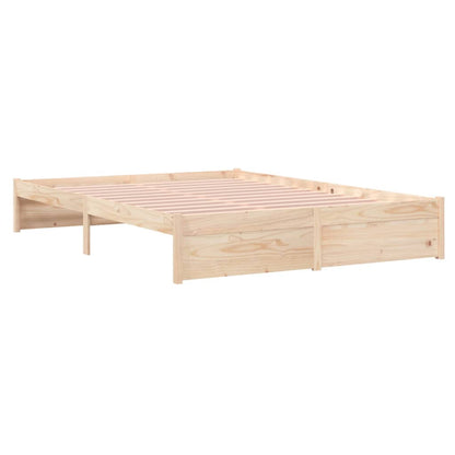 Bedframe Massief Hout 150X200 Cm King Size