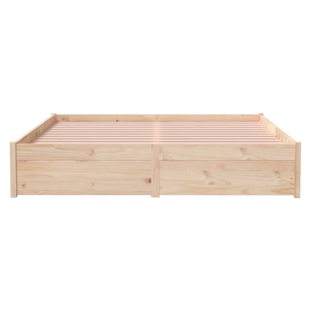 Bedframe Massief Hout 150X200 Cm King Size