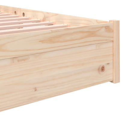 Bedframe Massief Hout 150X200 Cm King Size
