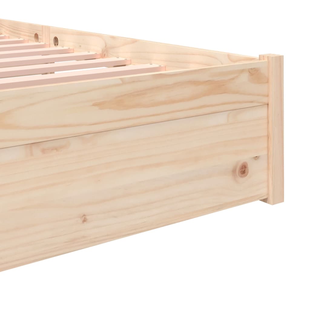 Bedframe Massief Hout 200X200 Cm