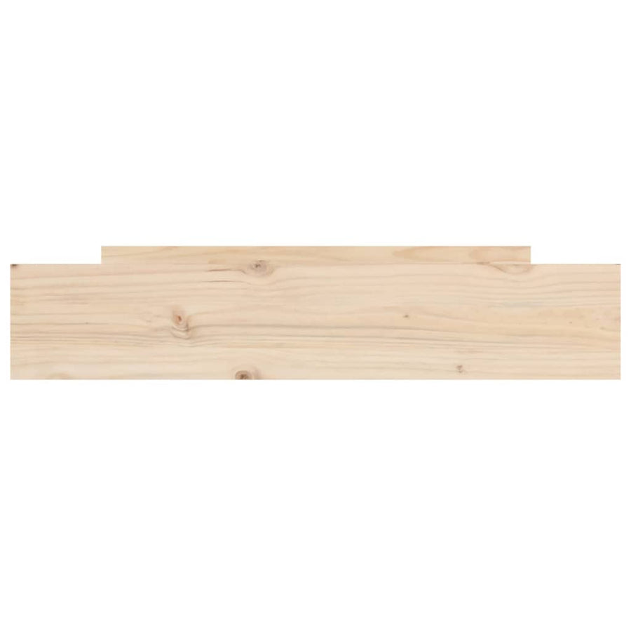 Bedlades 2 St Massief Grenenhout 90 x 93 x 18 cm Naturel