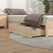 Bedlades 4 st massief grenenhout 95x57x18 cm
