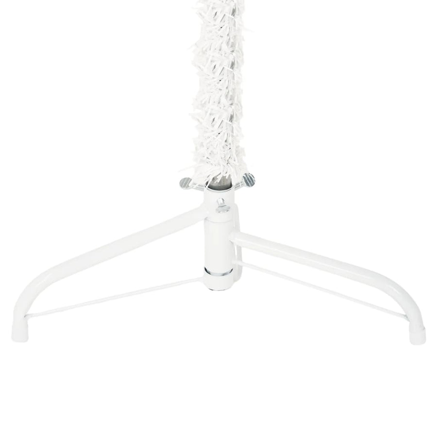 Kunstkerstboom Half Met Standaard Smal 20 Cm 120 x 40 cm Wit