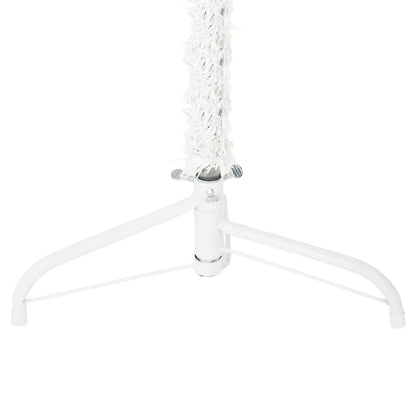 Kunstkerstboom Half Met Standaard Smal 50 Cm 150 x 45 cm Wit