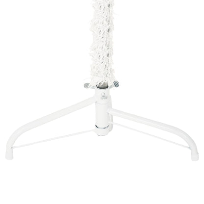 Kunstkerstboom Half Met Standaard Smal 20 Cm 210 x 56 cm Wit