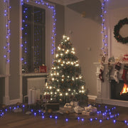 Light chain with 150 LEDs 15 m PVC blue