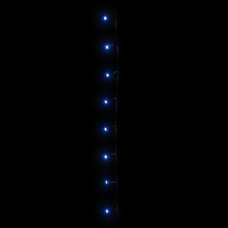 Lichtslinger met 600 LED's blauw 60 m PVC 60 m Blauw en donkergroen