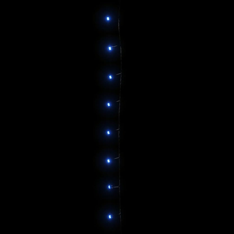 Lichtslinger met 2000 LED's blauw 200 m PVC 200 m Blauw en donkergroen