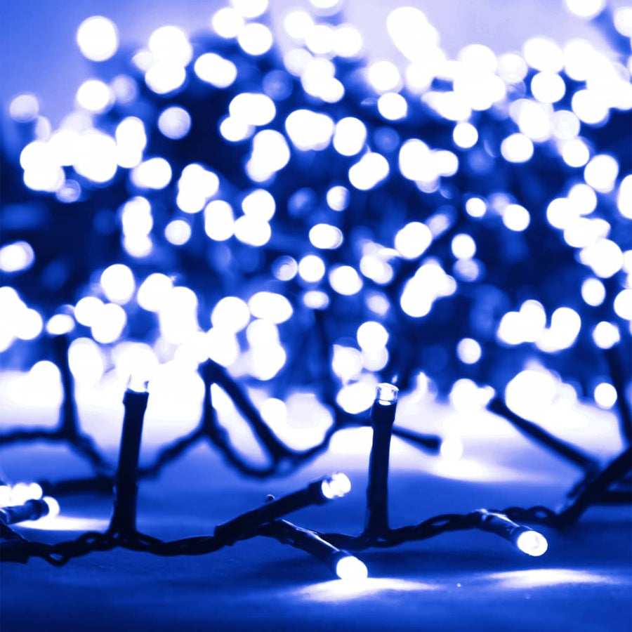 Lichtslinger Compact Met 000 Led's Pvc 25 m Blauw en donkergroen