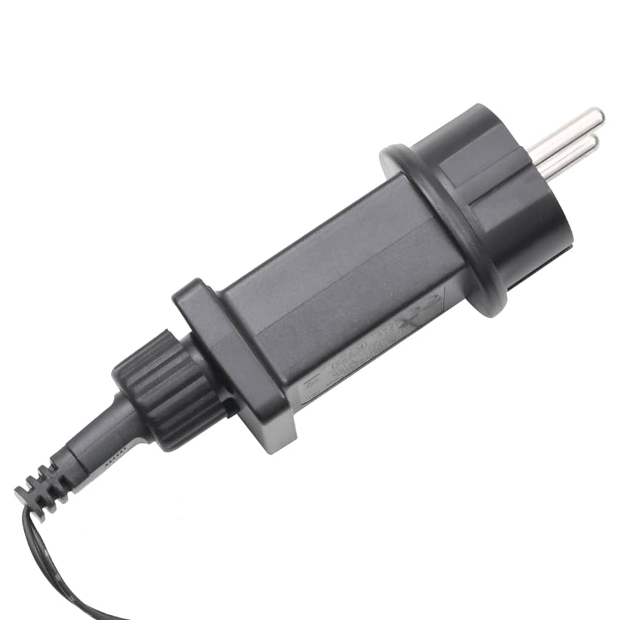 Lichtslinger compact met 2000 LED's warmwit 45 m PVC 45 m Warmwit en donkergroen