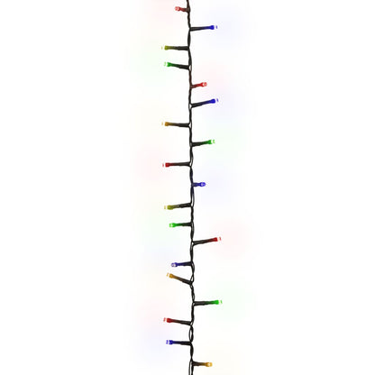 Lichtslinger compact met 2000 LED's meerkleurig 45 m PVC 45 m Meerkleurig en donkergroen