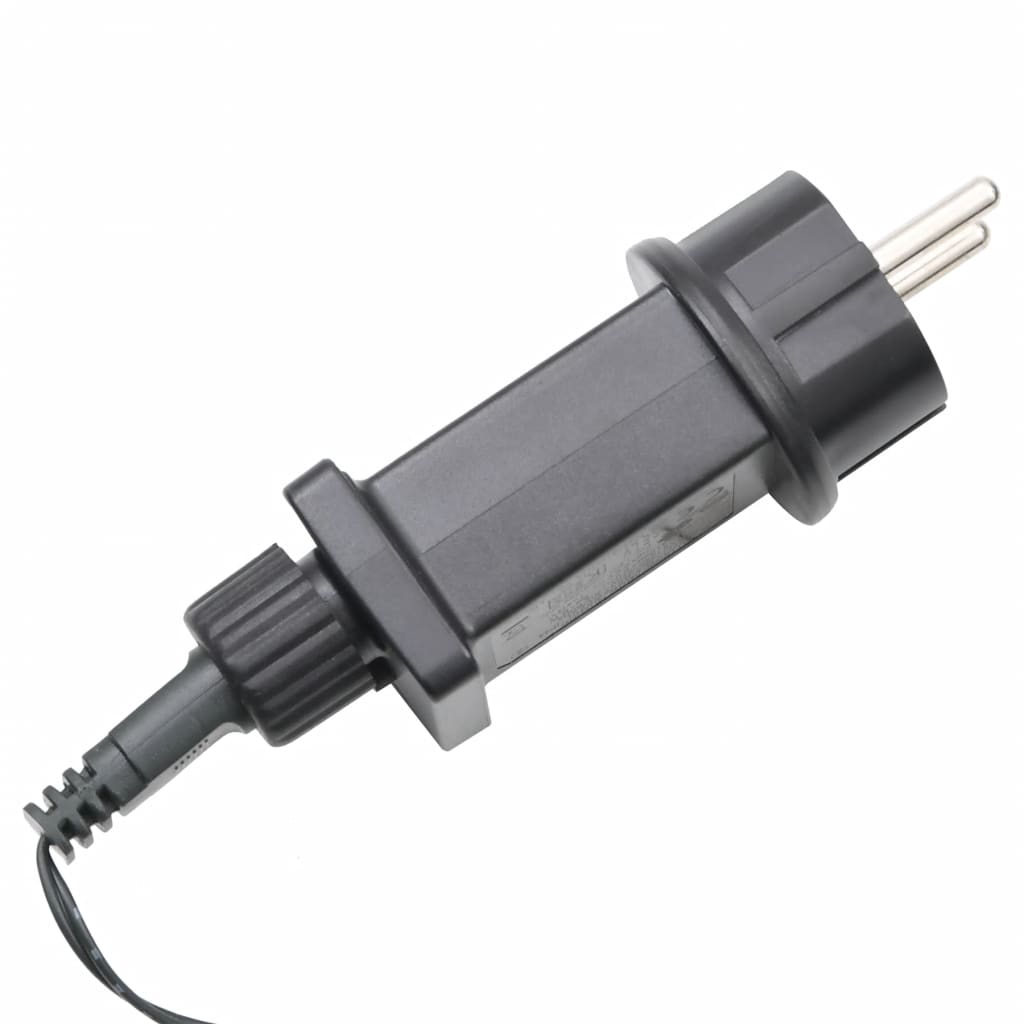 Lichtslinger compact met 3000 LED's koudwit 65 m PVC 65 m Koudwit en donkergroen