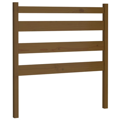 Hoofdbord 8X4X00 Cm Massief Grenenhout 81 x 100 cm Honingbruin