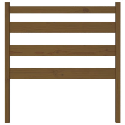 Hoofdbord 8X4X00 Cm Massief Grenenhout 81 x 100 cm Honingbruin