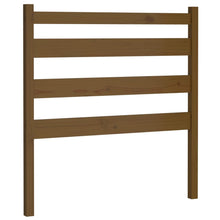 Hoofdbord 06X4X00 Cm Massief Grenenhout 106 x 100 cm Honingbruin