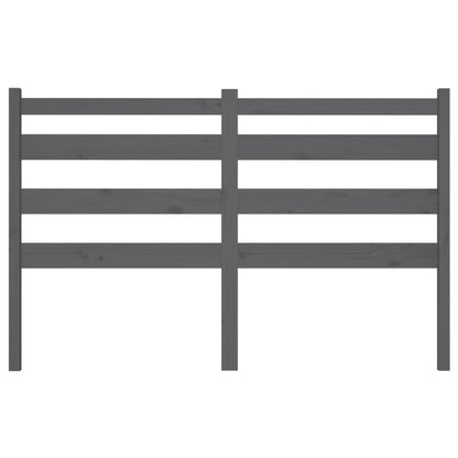 Hoofdbord 66X4X00 Cm Massief Grenenhout 166 x 100 cm Grijs