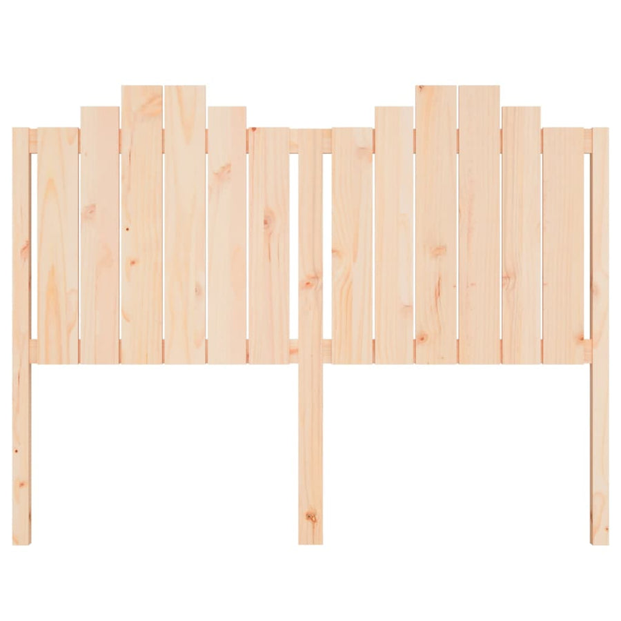Hoofdbord 46X4X0 Cm Massief Grenenhout 146 x 110 cm Naturel