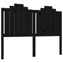 Hoofdbord 46X4X0 Cm Massief Grenenhout 146 x 110 cm Zwart