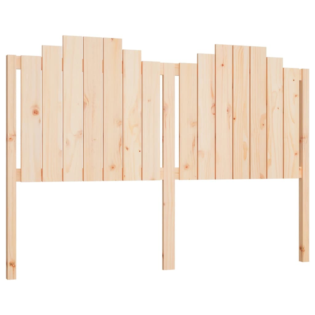 Hoofdbord 66X4X0 Cm Massief Grenenhout 166 x 110 cm Naturel