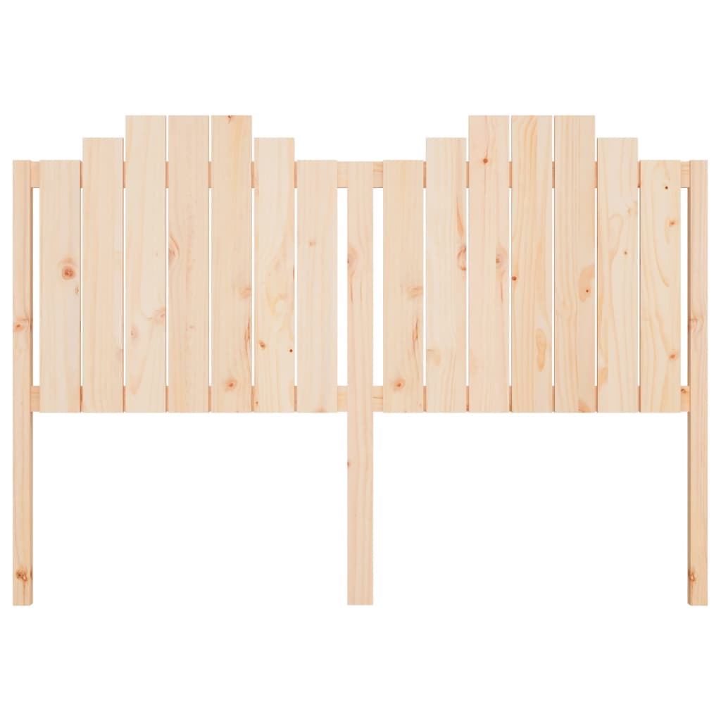 Hoofdbord 66X4X0 Cm Massief Grenenhout 166 x 110 cm Naturel