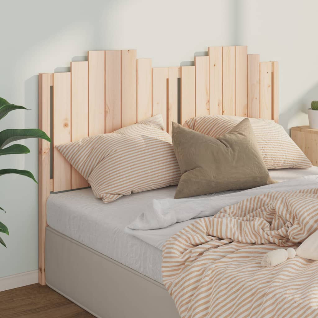 Hoofdbord 66X4X0 Cm Massief Grenenhout 166 x 110 cm Naturel