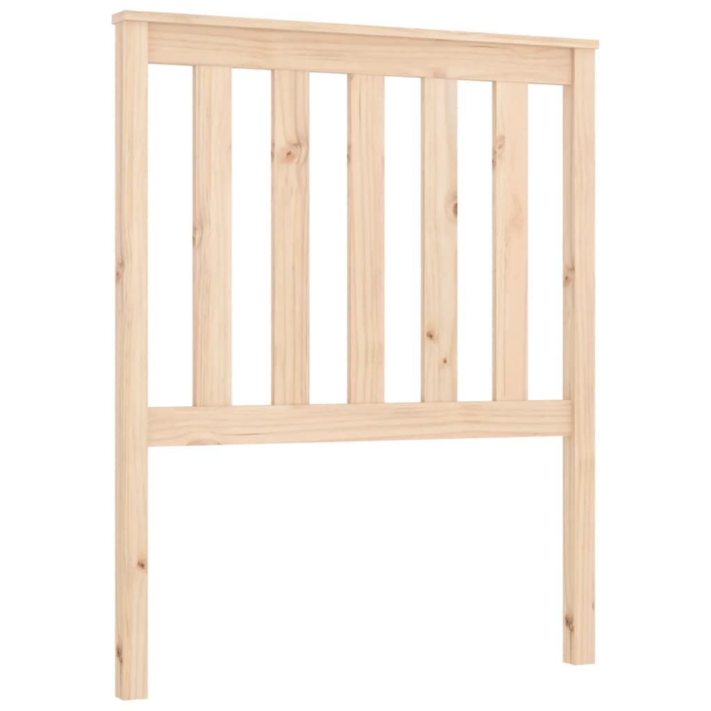 Hoofdbord 8X6X0 Cm Massief Grenenhout 81 x 101 cm Naturel