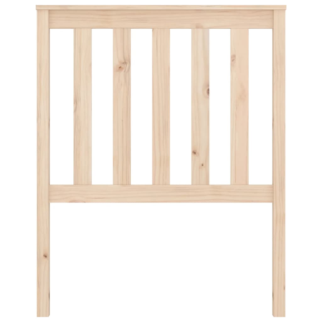 Hoofdbord 8X6X0 Cm Massief Grenenhout 81 x 101 cm Naturel