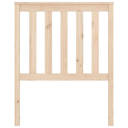 Hoofdbord 8X6X0 Cm Massief Grenenhout 81 x 101 cm Naturel