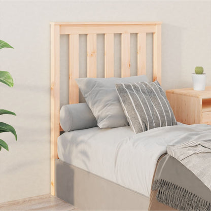 Hoofdbord 8X6X0 Cm Massief Grenenhout 81 x 101 cm Naturel