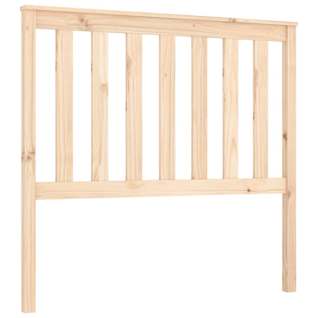 Hoofdbord 106x6x101 cm massief grenenhout 106 x 101 cm Naturel