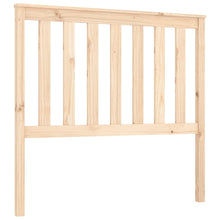 Hoofdbord 106x6x101 cm massief grenenhout 106 x 101 cm Naturel