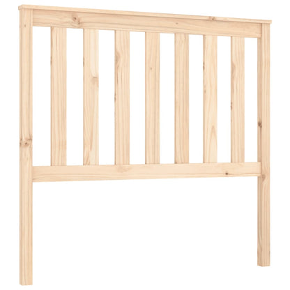 Hoofdbord 106x6x101 cm massief grenenhout 106 x 101 cm Naturel