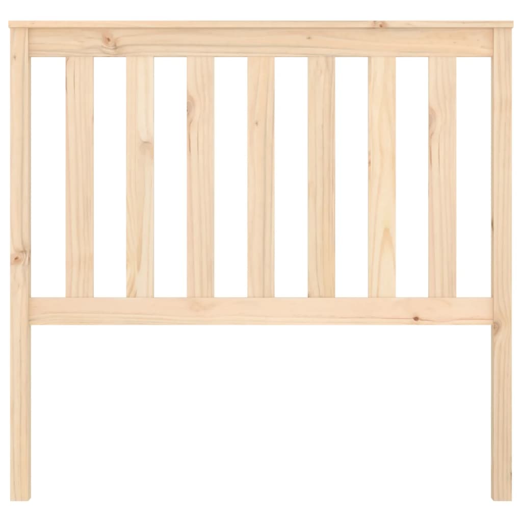 Hoofdbord 106x6x101 cm massief grenenhout 106 x 101 cm Naturel