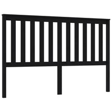 Hoofdbord 66X6X0 Cm Massief Grenenhout 166 x 101 cm Zwart