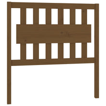 Hoofdbord 95,5X4X100 Cm Massief Grenenhout Honingbruin