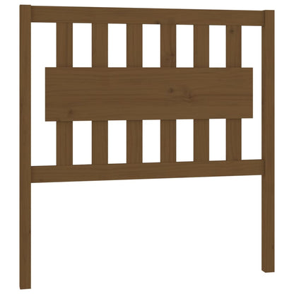 Hoofdbord 95,5X4X100 Cm Massief Grenenhout Honingbruin