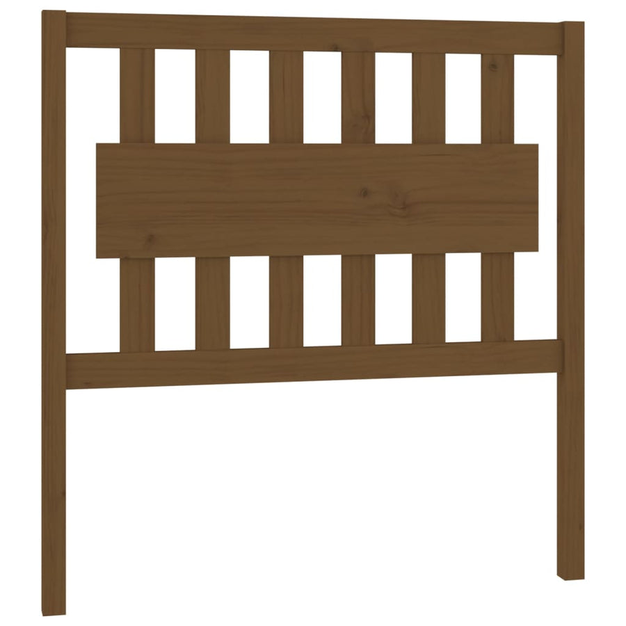 Hoofdbord 95,5X4X100 Cm Massief Grenenhout Honingbruin