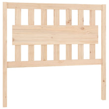 Hoofdbord 105,5X4X100 Cm Massief Grenenhout