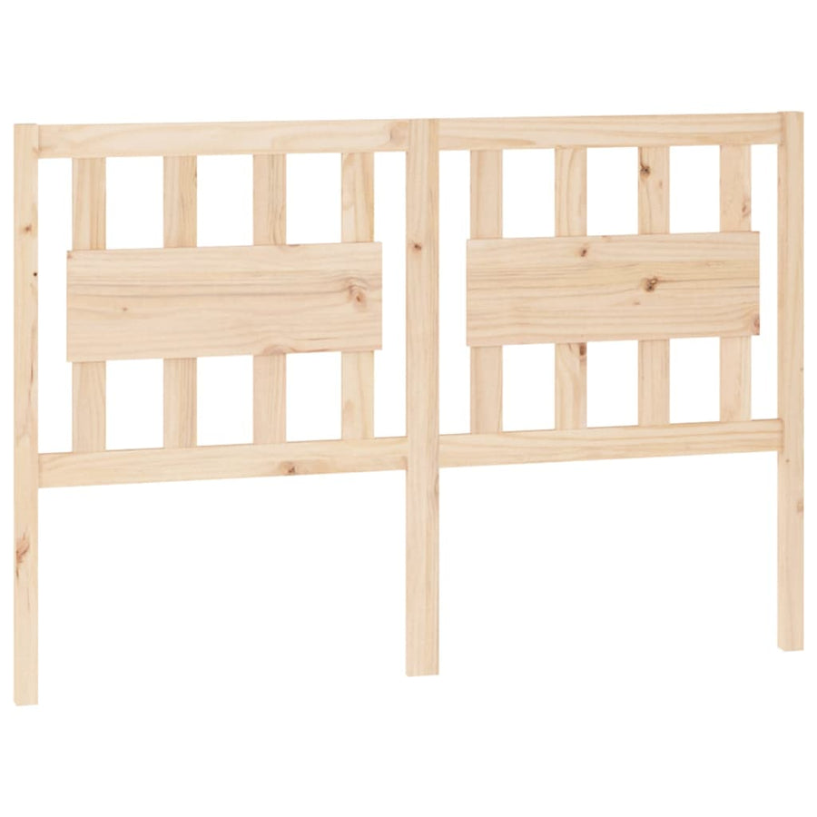 Hoofdbord 125,5X4X100 Cm Massief Grenenhout