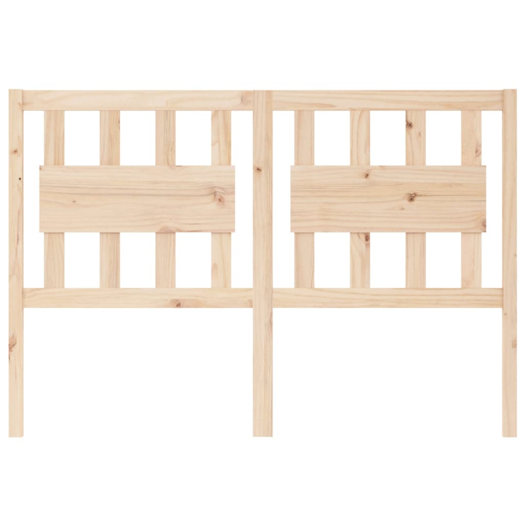 Hoofdbord 125,5X4X100 Cm Massief Grenenhout