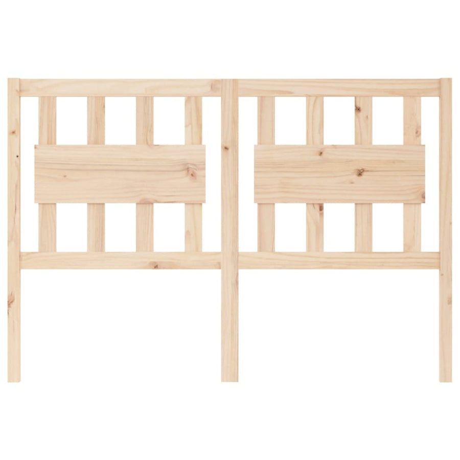 Hoofdbord 125,5X4X100 Cm Massief Grenenhout