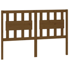 Hoofdbord 125,5X4X100 Cm Massief Grenenhout Honingbruin