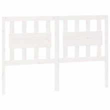 Hoofdbord 145,5X4X100 Cm Massief Grenenhout Wit