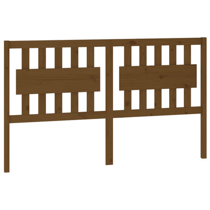 Hoofdbord 155,5X4X100 Cm Massief Grenenhout Honingbruin